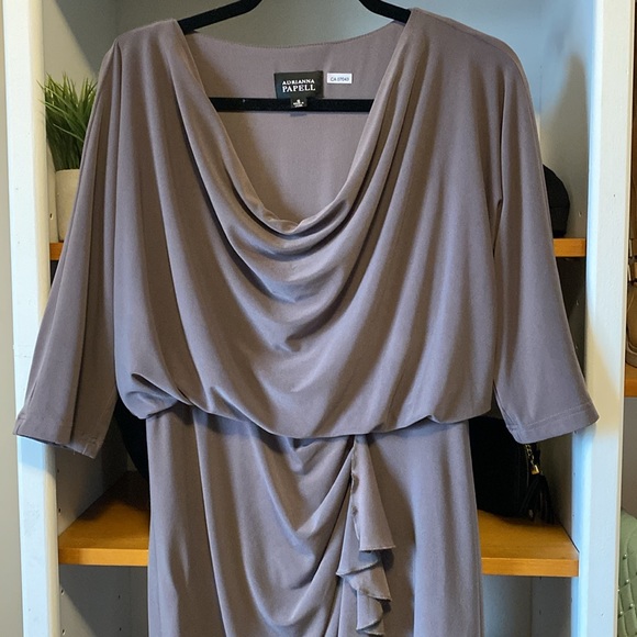 Adrianna Papell dress. Excellent condition. Elasticized waist. Size 10. - Picture 3 of 7